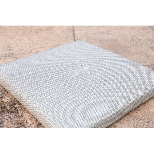 Dark Gray Counter Height Bar Stools 2 Pieces Wicker and Aluminum Modern Barstools with Cushion for Patio Balcony Pool Outdoor Indoor Counter Stool Chairs